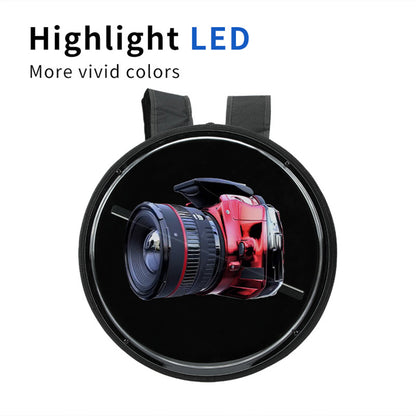 32CM Portable Backpack Holographic Display for Mobile Advertising