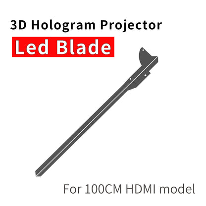 52CM/65CM/56CM/72CM/77CM/100CM Replacement LED Blade for Hologram Fan Displays