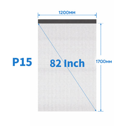 P15/P20 LED Mesh Display Screen | Foldable Drone Show LED Display for Outdoor Events & Advertising
