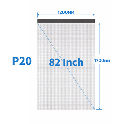 P15/P20 LED Mesh Display Screen | Foldable Drone Show LED Display for Outdoor Events & Advertising