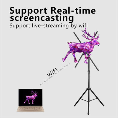 30.3 Inch IPX6 Waterproof 3D Hologram Fan Display | Outdoor Advertising Display