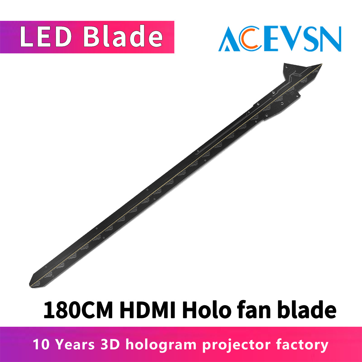 Replacement LED Blade for 150CM / 180CM Hologram Fan Displays