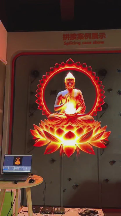 4K HDMI Real-Time Holographic Display for Live Events and Stage Shows