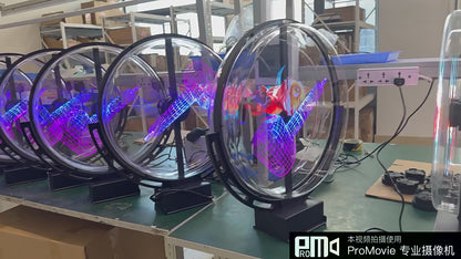 42cm Double-Sided Outdoor 3D Hologram Fan for Shopping mall and Store Advertising
