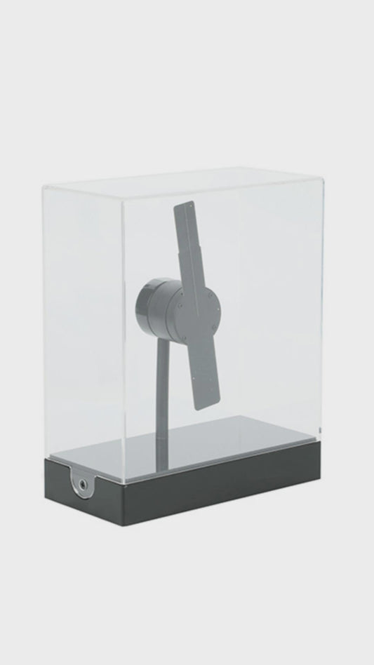 18CM Portable 3D Hologram Fan Display with Battery & Protective Cover