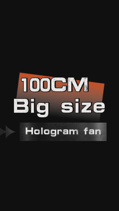 100cm WiFi 3D Hologram Fan Display with Video Wall Synchronization