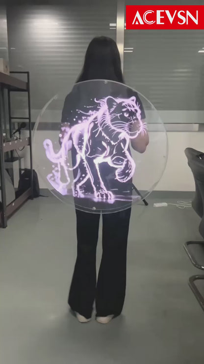 52cm WiFi Backpack 3D Hologram Fan Display